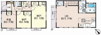 Floor plan. 32,800,000 yen, 3LDK, Land area 78.99 sq m , Building area 73.3 sq m