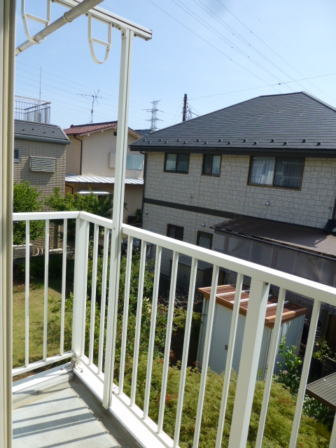 Balcony. Sunny balcony