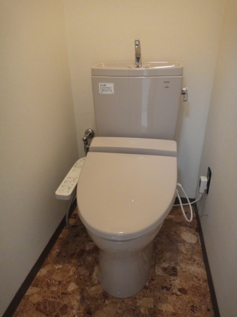 Toilet. With Washlet