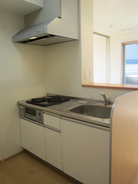 Kitchen. Stylish counter kitchen