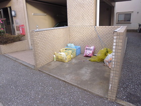 Other common areas. There is storage in the garbage site