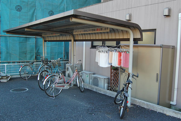 Other common areas. Bicycle-parking space