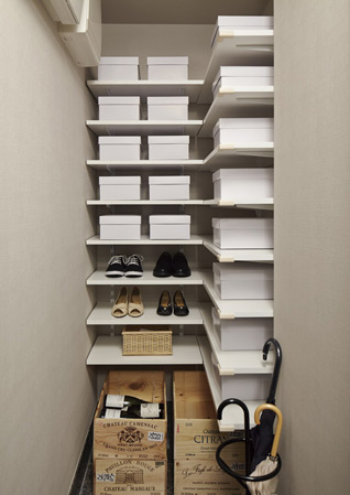 Receipt.  [Shoes-in closet] Family of shoes, of course, Stroller and trunk, For convenient storage, such as a golf bag. (D ・ Except E type)