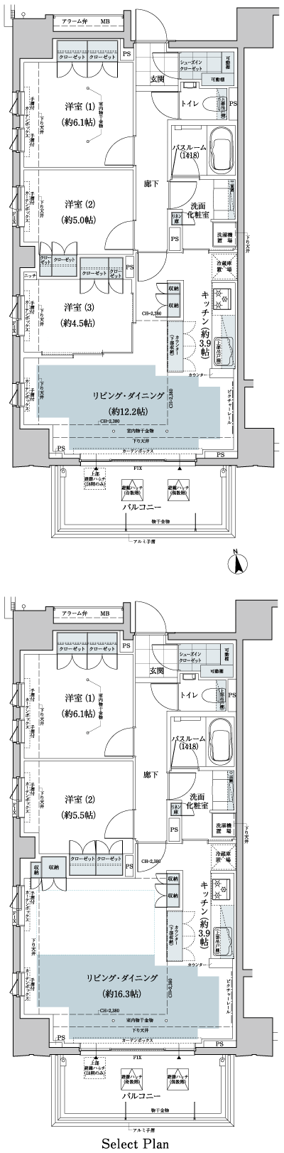 Floor: 3LDK + SIC, the occupied area: 74.51 sq m, Price: TBD