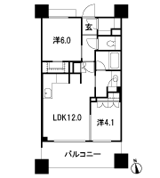 Floor: 2LDK + WIC + SIC, the occupied area: 53.69 sq m, Price: 39,370,000 yen, now on sale