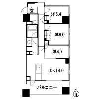 Floor: 3LDK, occupied area: 70.04 sq m, Price: 46,912,000 yen, now on sale