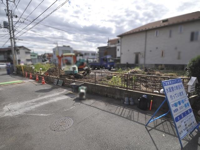 Local land photo. Fuchu Koremasa 1-chome, site landscape During construction