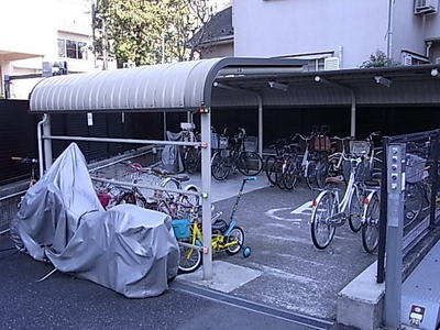 Other common areas. Is a bicycle parking lot