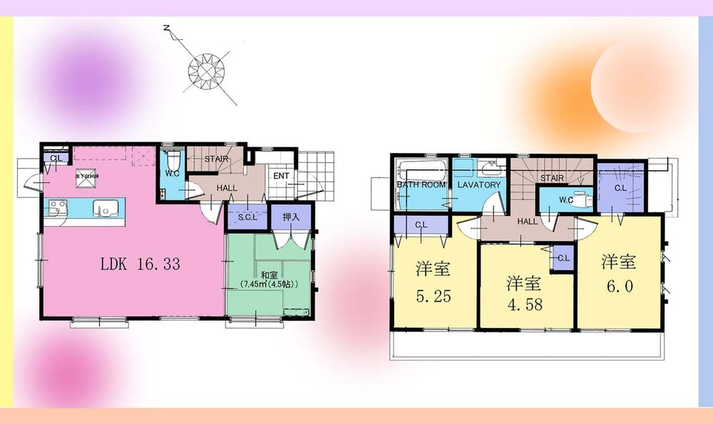 Other building plan example. Building plan example (No. 10 place) building price 11,550,000 yen, Building area 90.32 sq m