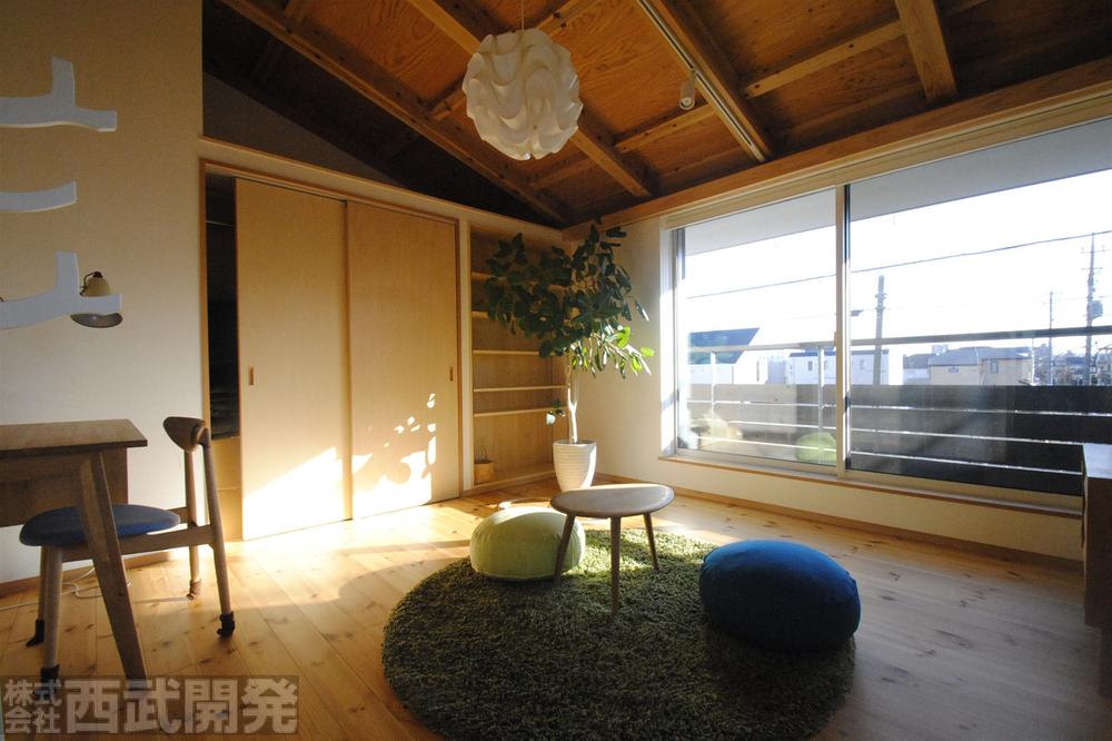 Model house photo. Model house interior