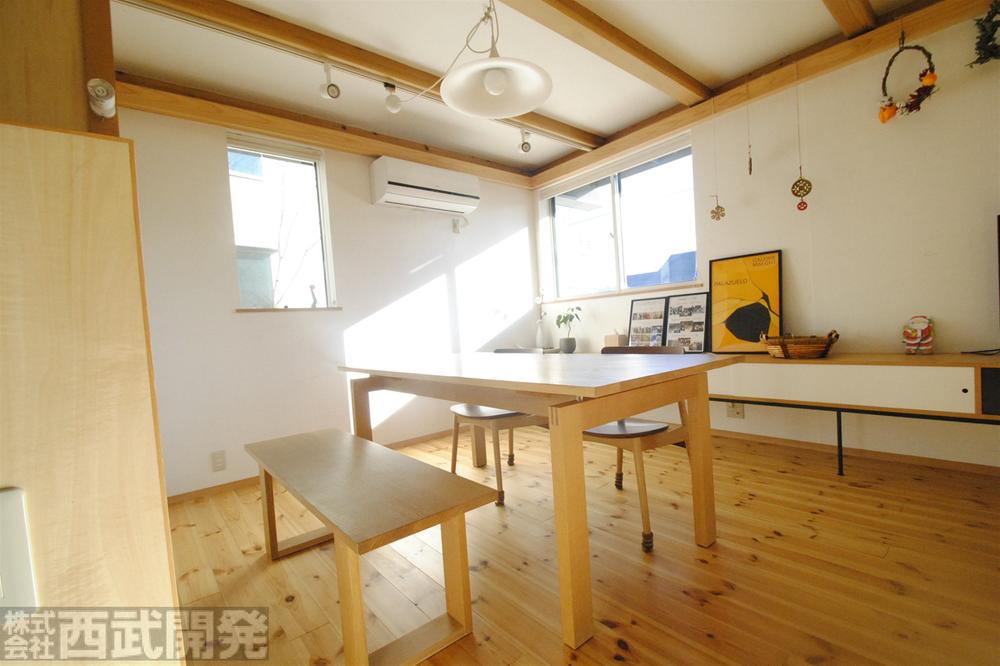 Model house photo. Model house interior