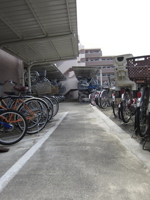 Other common areas. Bicycle parking space