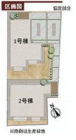 Compartment figure. 46,800,000 yen, 3LDK, Land area 113.6 sq m , Building area 90.68 sq m