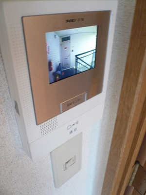 Security. It is a TV with intercom.