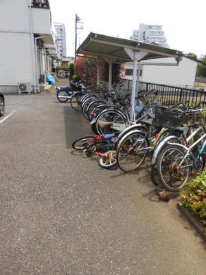 Other common areas. On-site is a bicycle parking lot.