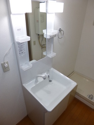 Washroom. It is an independent wash basin of new.