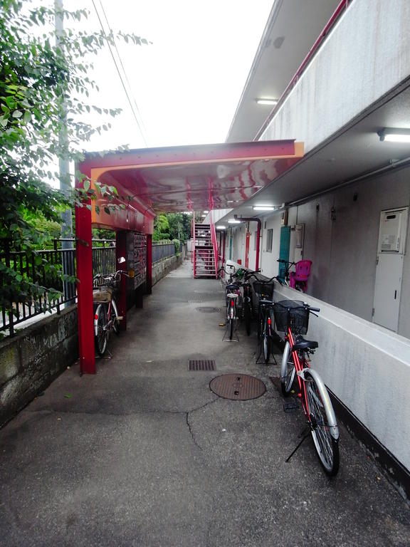 Other common areas.  ◆ Place for storing bicycles