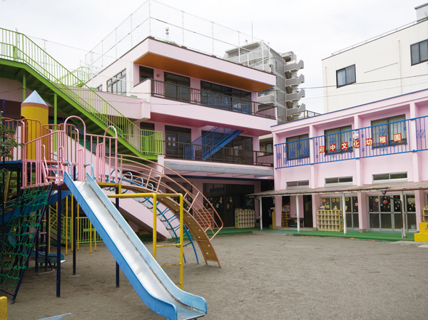 Surrounding environment. Private Fuchu culture kindergarten (about 350m, A 5-minute walk)