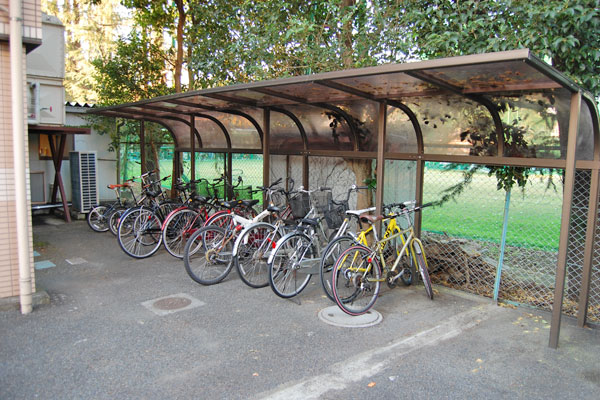 Other common areas. Bicycle parking space