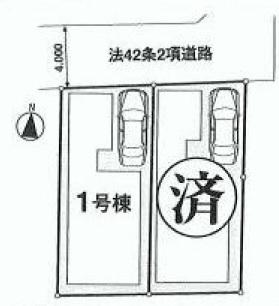 Compartment figure. 41,800,000 yen, 4LDK, Land area 76.4 sq m , Building area 93.95 sq m