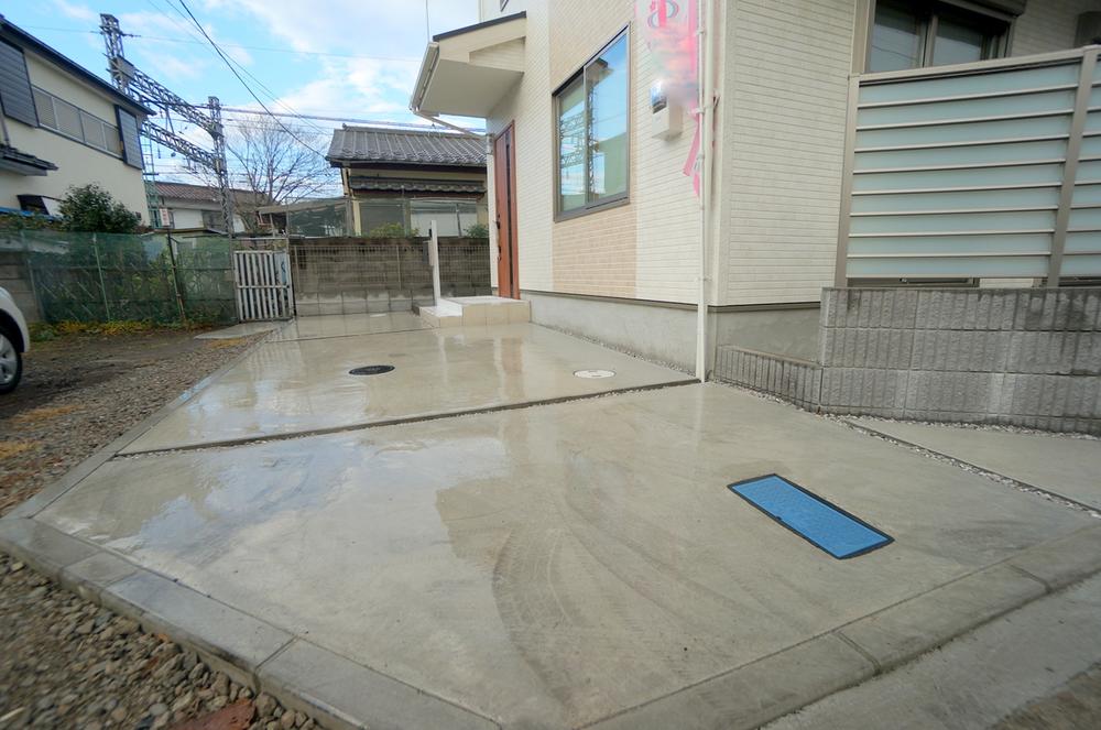 Parking lot. Local Photos