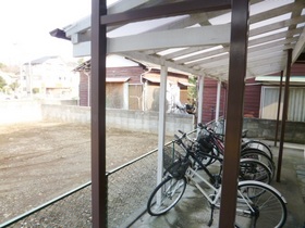 Other common areas. Bicycle shelter equipped