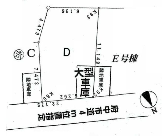 Compartment figure. Land price 28.5 million yen, Land area 76.4 sq m