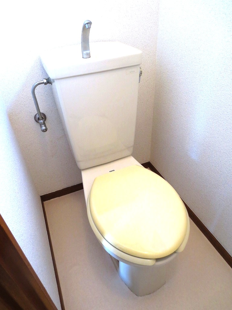 Toilet. If there is a window in the toilet is a room with a bright and clean feeling