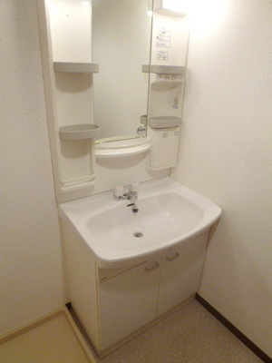 Washroom. Independent wash basin