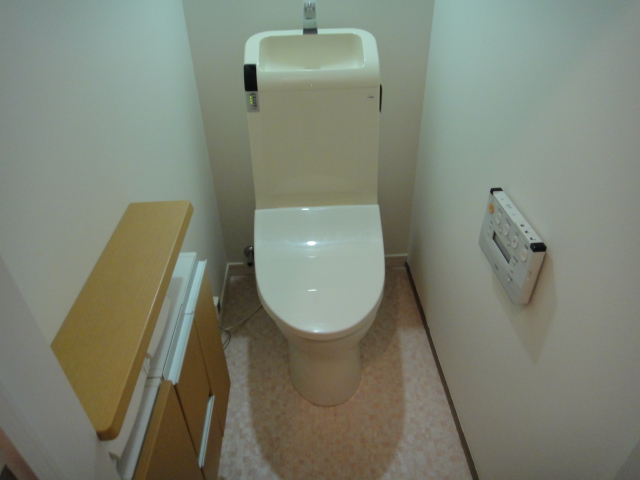 Toilet. With Washlet