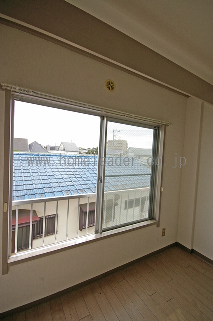 View. Bright rooms with large windows