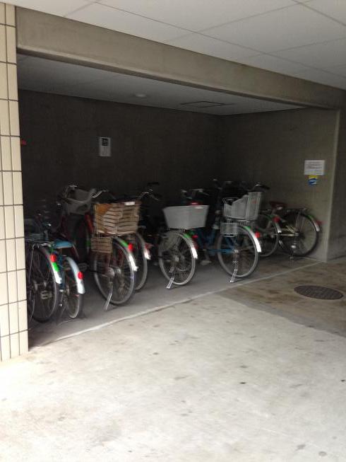 Other common areas. Bicycle parking is roofed! 