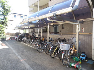 Other common areas. Is a bicycle parking lot.