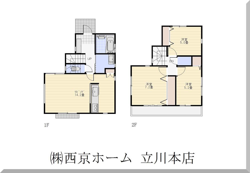 Floor plan. 39,800,000 yen, 3LDK, Land area 94.04 sq m , Building area 75.2 sq m
