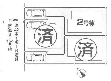 Compartment figure. 34,800,000 yen, 3LDK, Land area 78.99 sq m , Building area 73.3 sq m