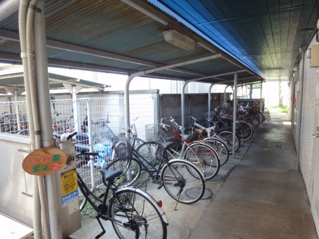 Other room space. There is also a bicycle parking