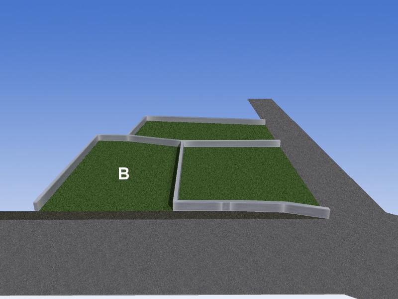 Compartment figure. Land price 28.8 million yen, Land area 76.4 sq m