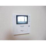 Security. TV monitor with intercom