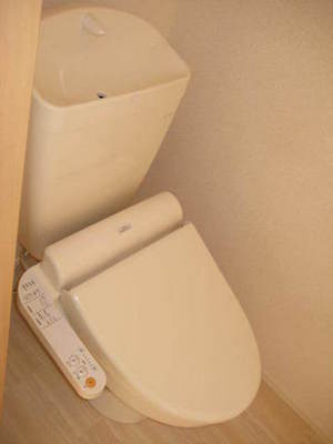 Toilet.  ☆ Warm water washing toilet seat ☆