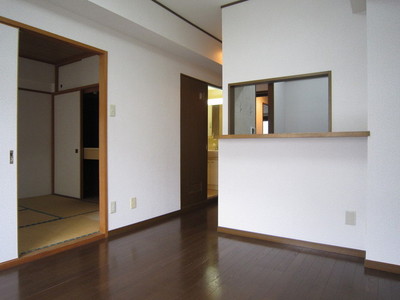Living and room.  ☆ Japanese-style room from the living room ☆
