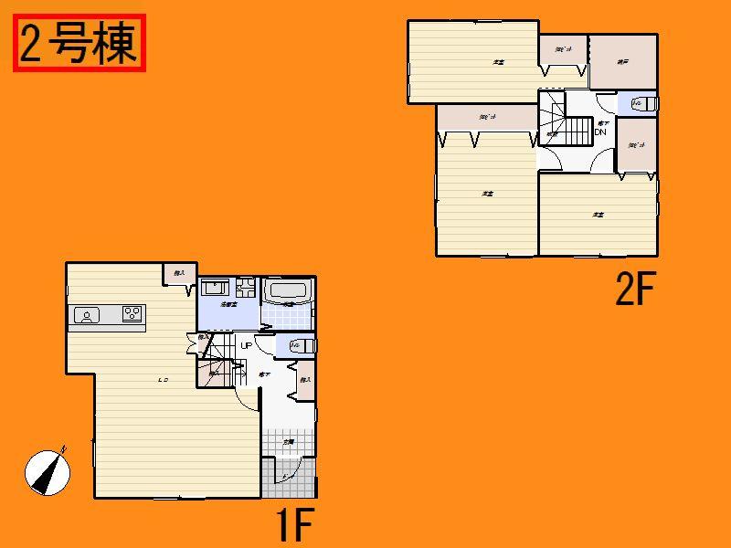 Floor plan. 36.5 million yen, 3LDK + S (storeroom), Land area 129.62 sq m , Building area 104.33 sq m floor plan