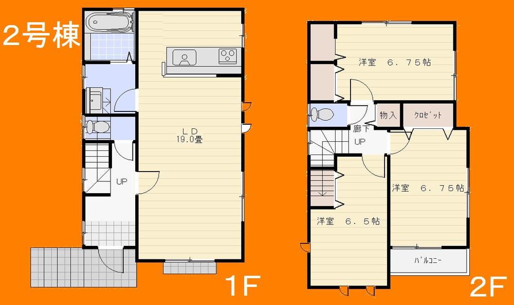 Floor plan. 30,800,000 yen, 3LDK, Land area 108 sq m , Building area 90.67 sq m floor plan