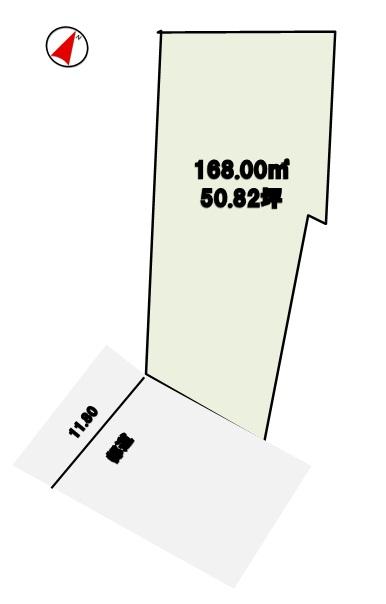 Compartment figure. Land price 28.8 million yen, Land area 168 sq m   ☆ Compartment Figure ☆ 