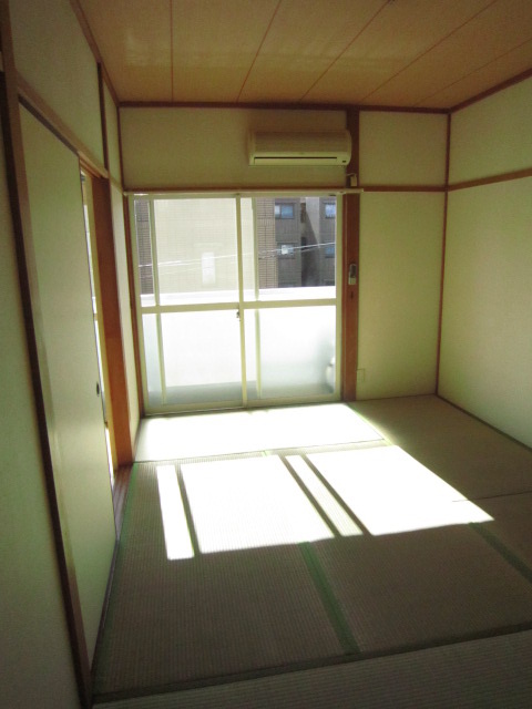 Living and room. Air Conditioning in Japanese-style room
