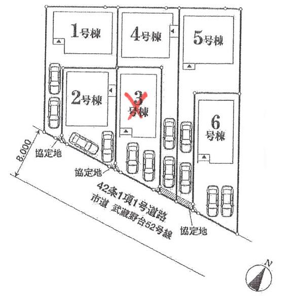 Compartment figure. 39,400,000 yen, 4LDK, Land area 110.09 sq m , Building area 99.78 sq m