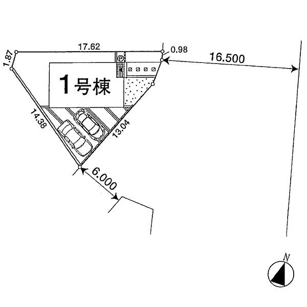 Compartment figure. 34,800,000 yen, 4LDK, Land area 141.21 sq m , Building area 93.55 sq m