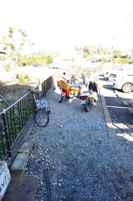 Other common areas. Bicycle parking space