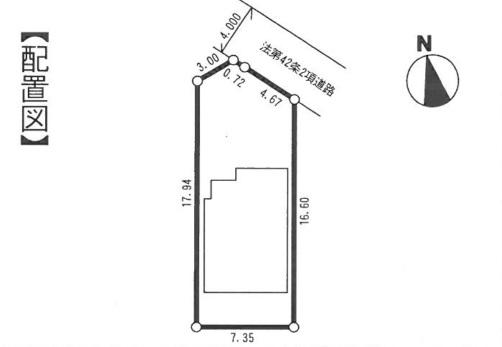 Compartment figure. 40,800,000 yen, 4LDK, Land area 134.39 sq m , Building area 99.57 sq m parking 2 units can be! South-facing good per yang