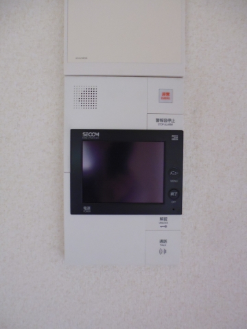 Security. With TV monitor intercom