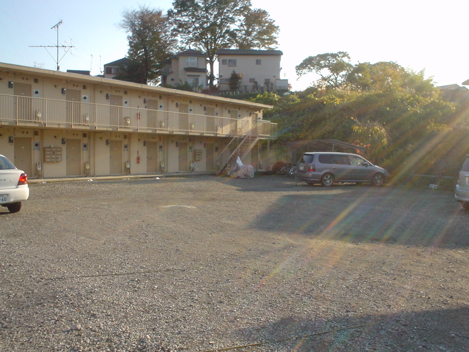 Parking lot.  ☆  Outlook is good parking  ☆